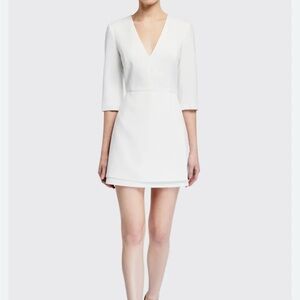 Alice + Olivia White Mini Dress
